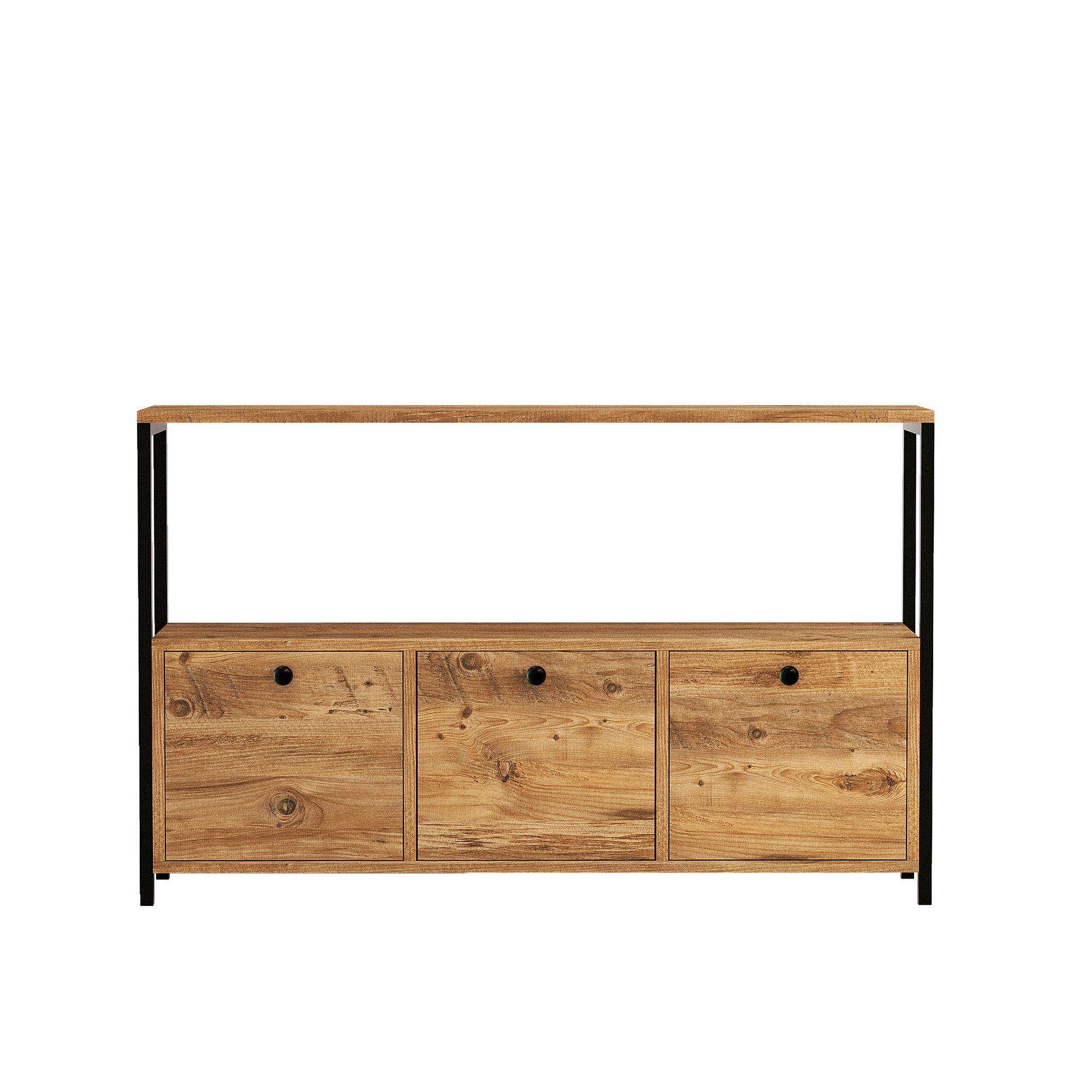 Sivupöytä Valento Furniture Nero V2, ruskea