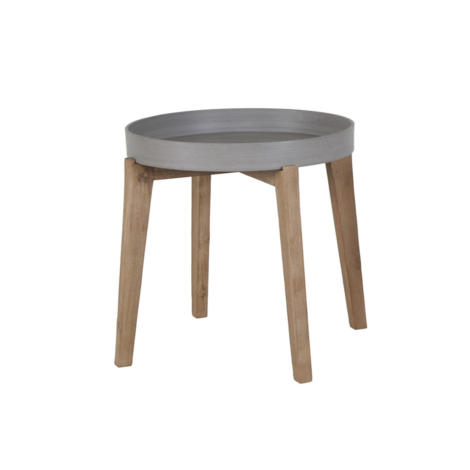 Sivupöytä Home4You Sandstone, D61x50cm, Ruskea