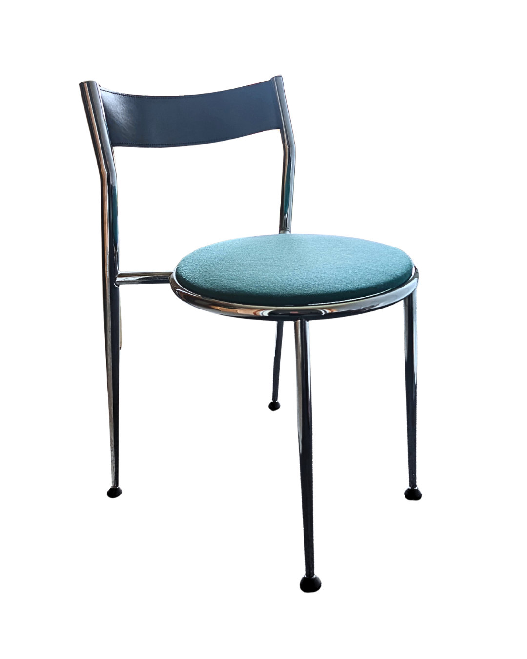 Purkuaarre Sortera ROUE, kromiputkirunkoinen tuoli, turkoosi, 4 kpl / pkt