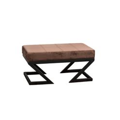 Rahi Valento Furniture Abay, 90x45x45cm, metallirunko, sametti, metallijalat