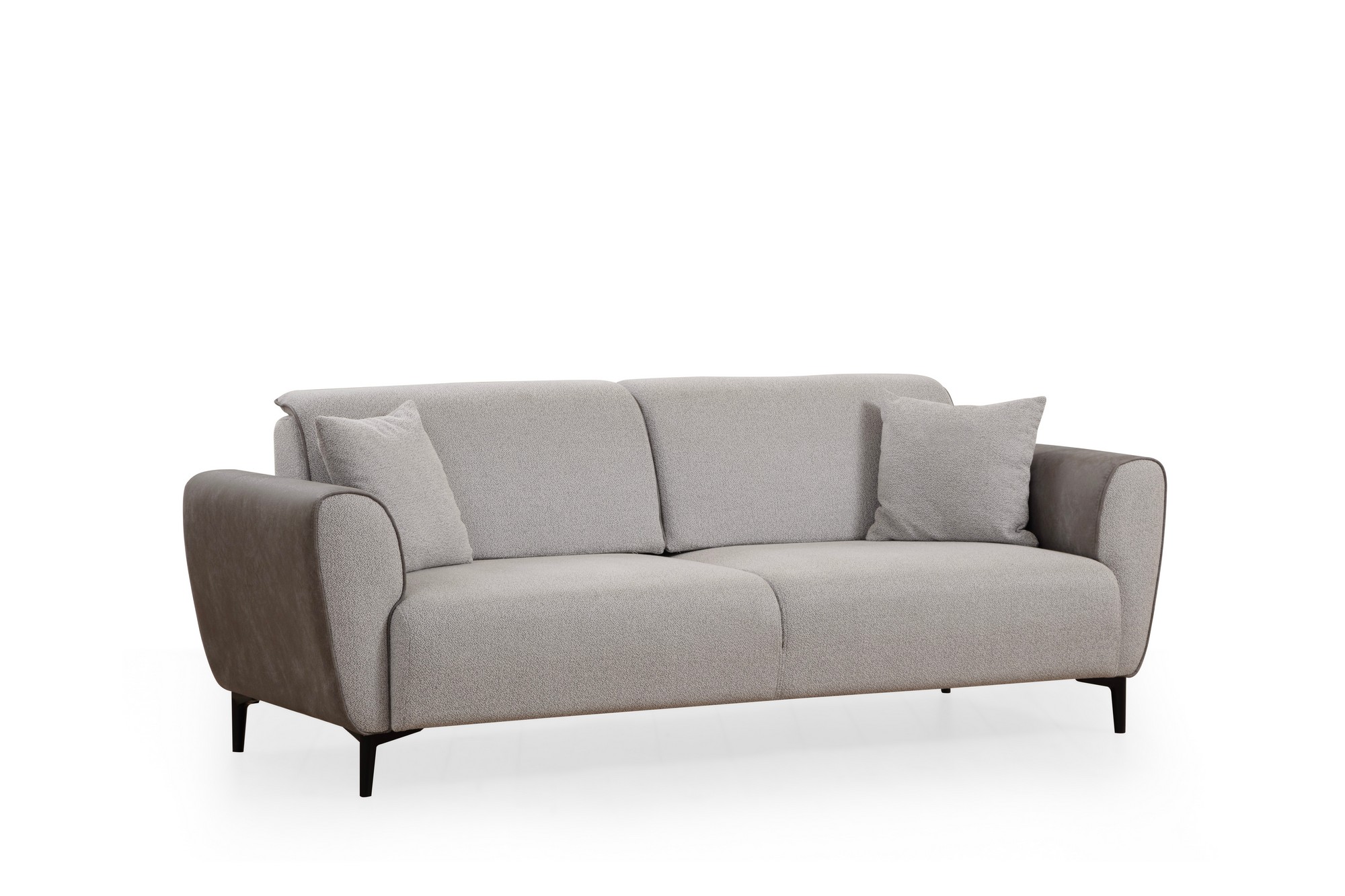 Vuodesohva Valento Furniture Aren, 3-istuttava, 215x85cm, harmaa