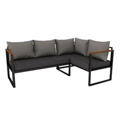 Puutarhasohva Valento Garden CPT5515-190, 190x130cm, Harmaa