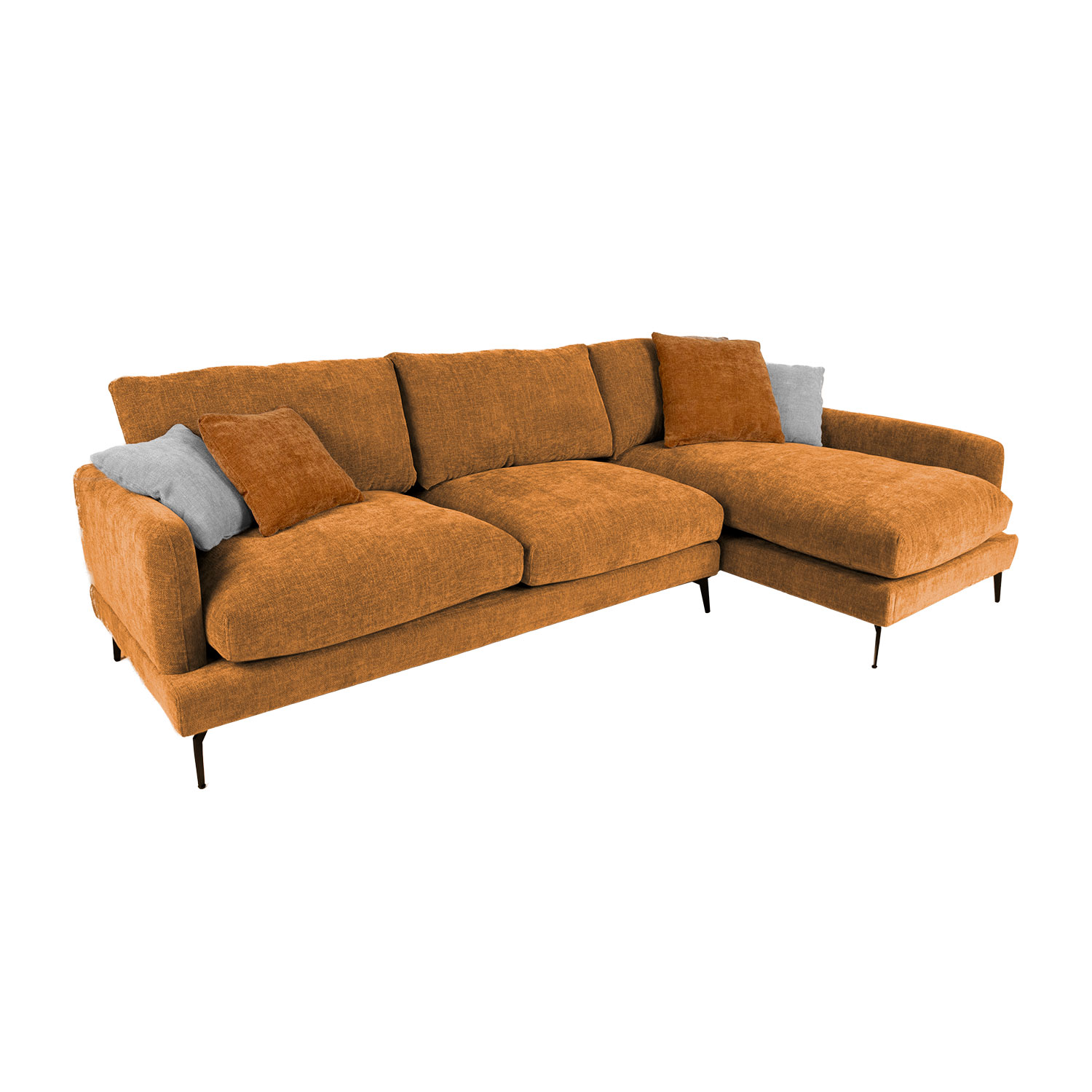Sohva Home4You Daisy Rc, 292x94x94cm, Ruskea