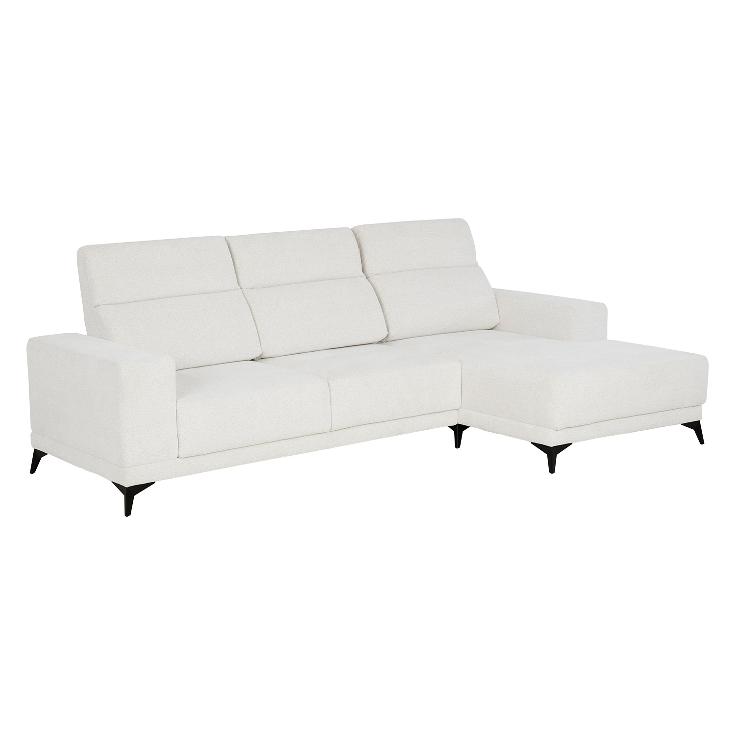 Sohva Home4You Darla Pn, 281,5x97,5/161x104 cm, Beige