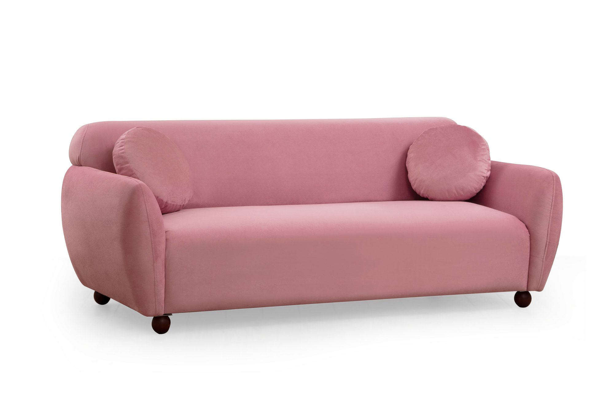 Sohva Valento Furniture Eddy, 3-istuttava, 223x83cm, Dusty Rose