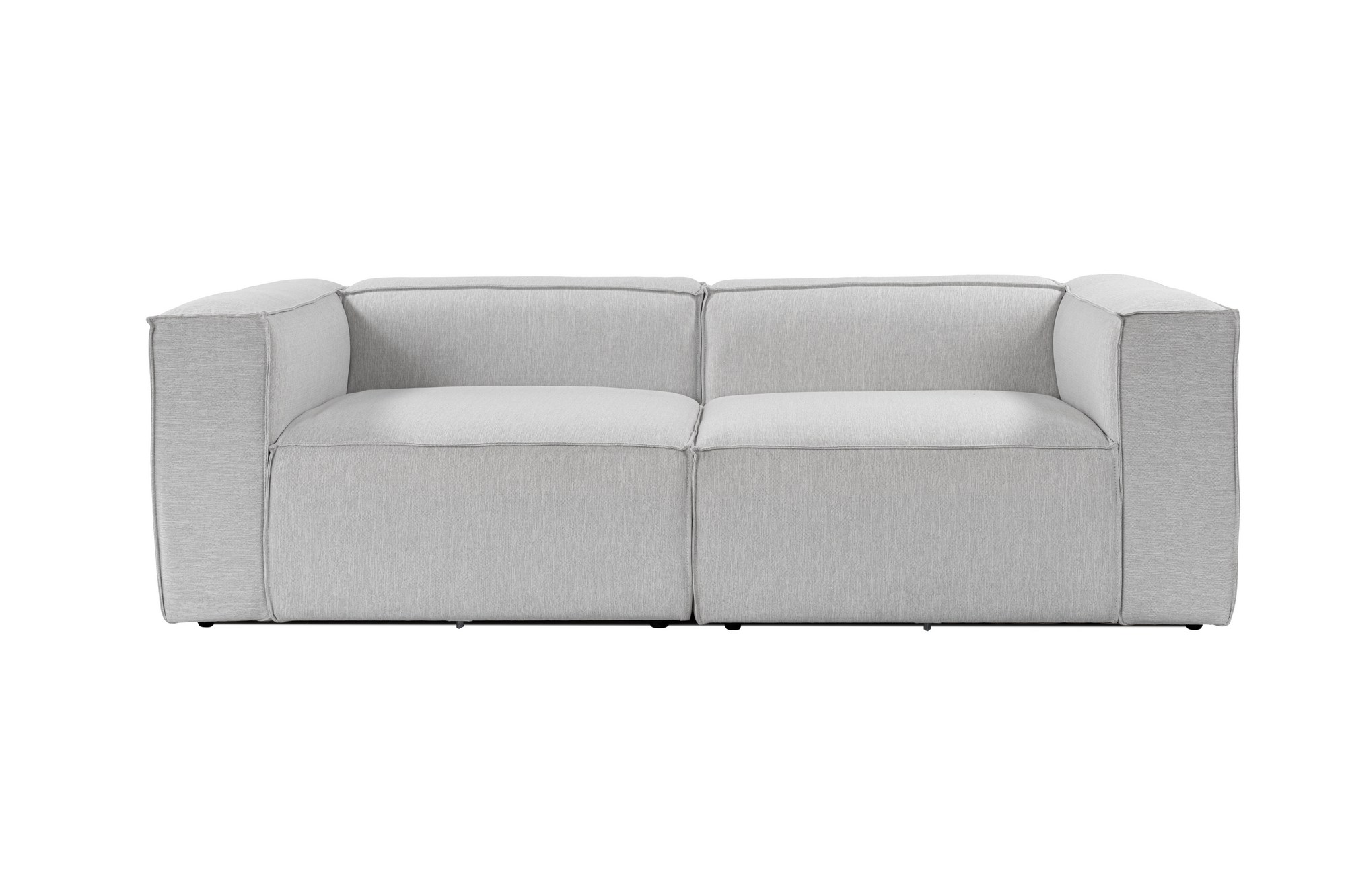 Sohva Valento Furniture Fora 2-istuttava, 248cm, Vaaleanharmaa