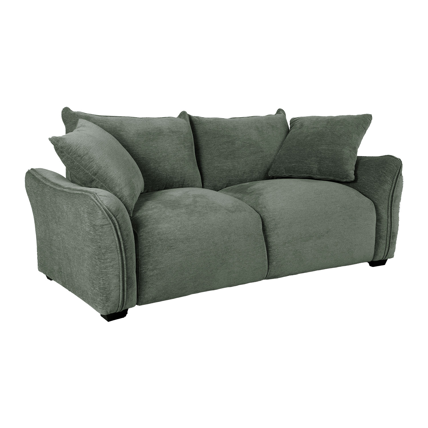 Sohva Home4You Divi, 2-istuttava, leveys 166cm, mintunvihreä