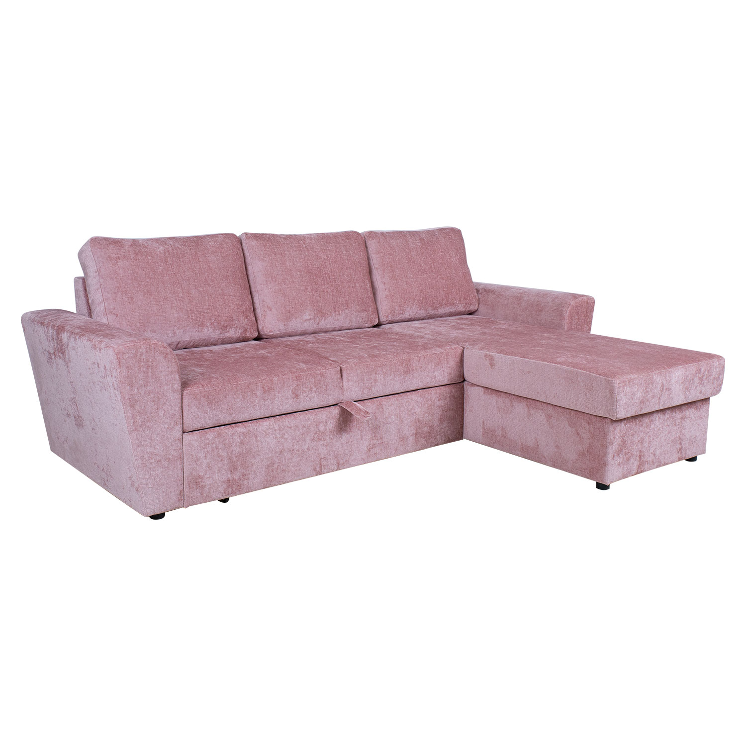 Sohva Home4You Ingmar, 242x168cm, Pinkki