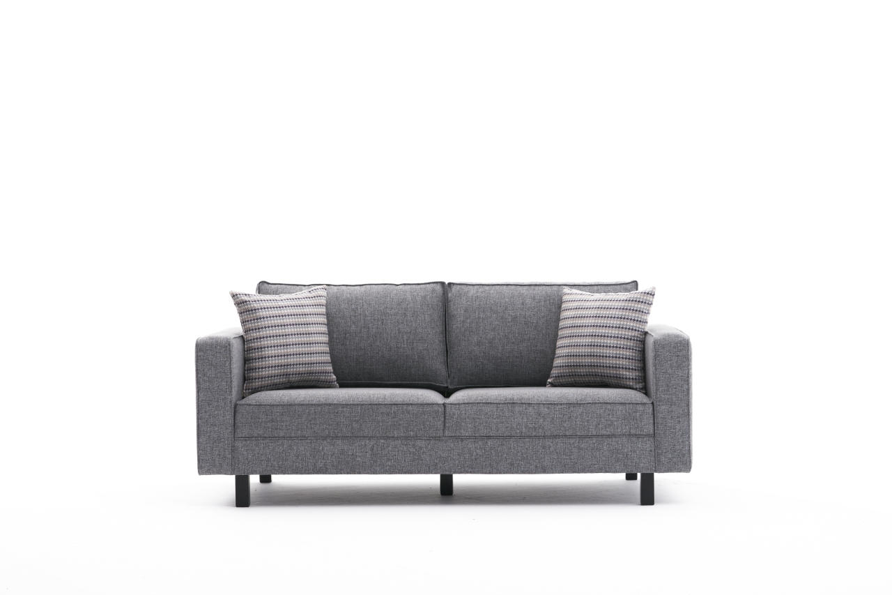 Sohva Valento Furniture Kale, 180x91cm, Harmaa