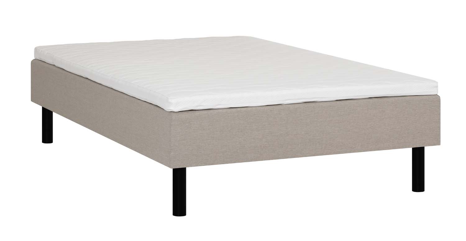 Sänky Home4You Lande, 140x200cm, Beige