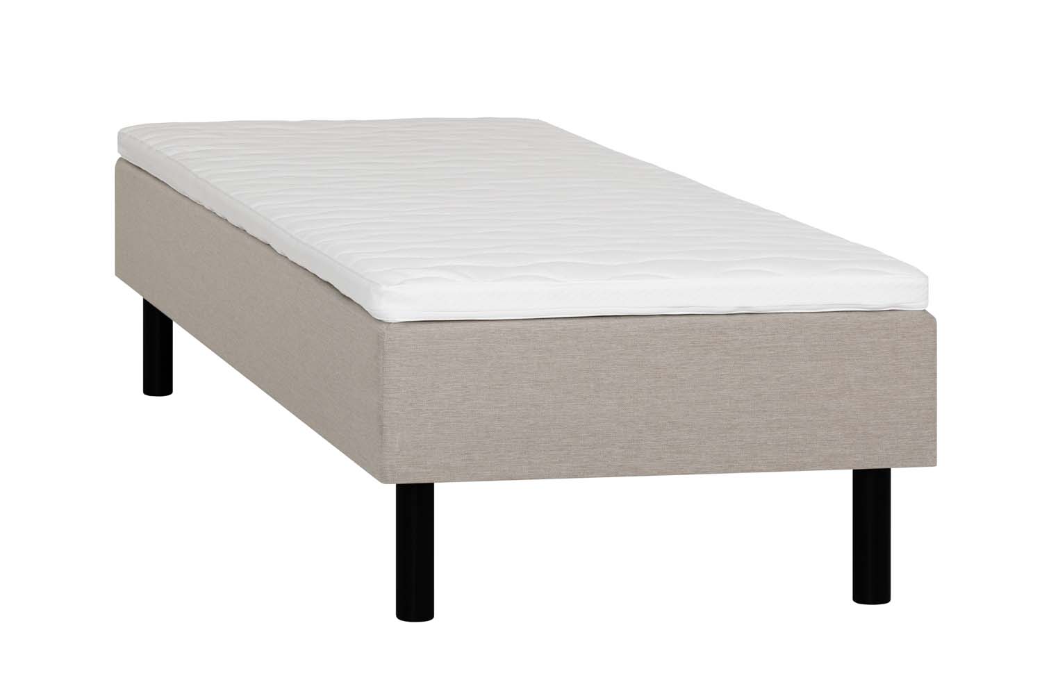 Sänky Home4You Lande, 90x200cm, Beige