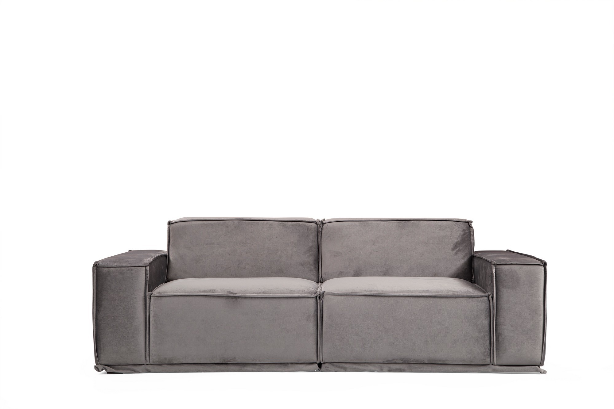 Sohva Valento Furniture Lego, 2-istuttava, harmaa