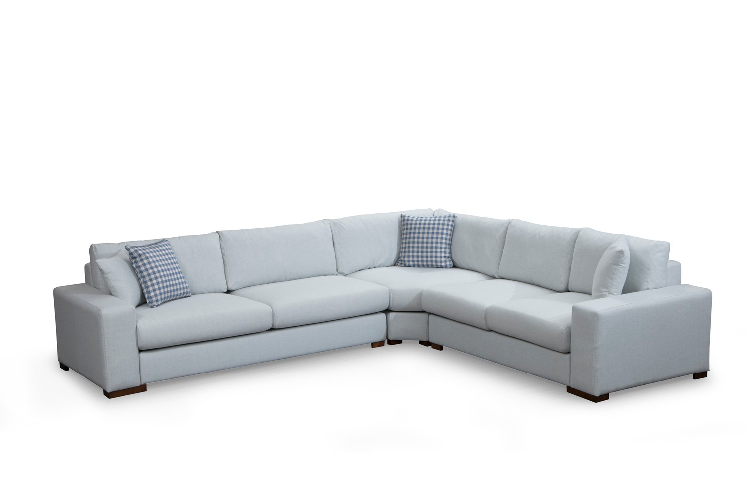 Kulmasohva Valento Furniture Loop 22, 282x322cm, Valkoinen