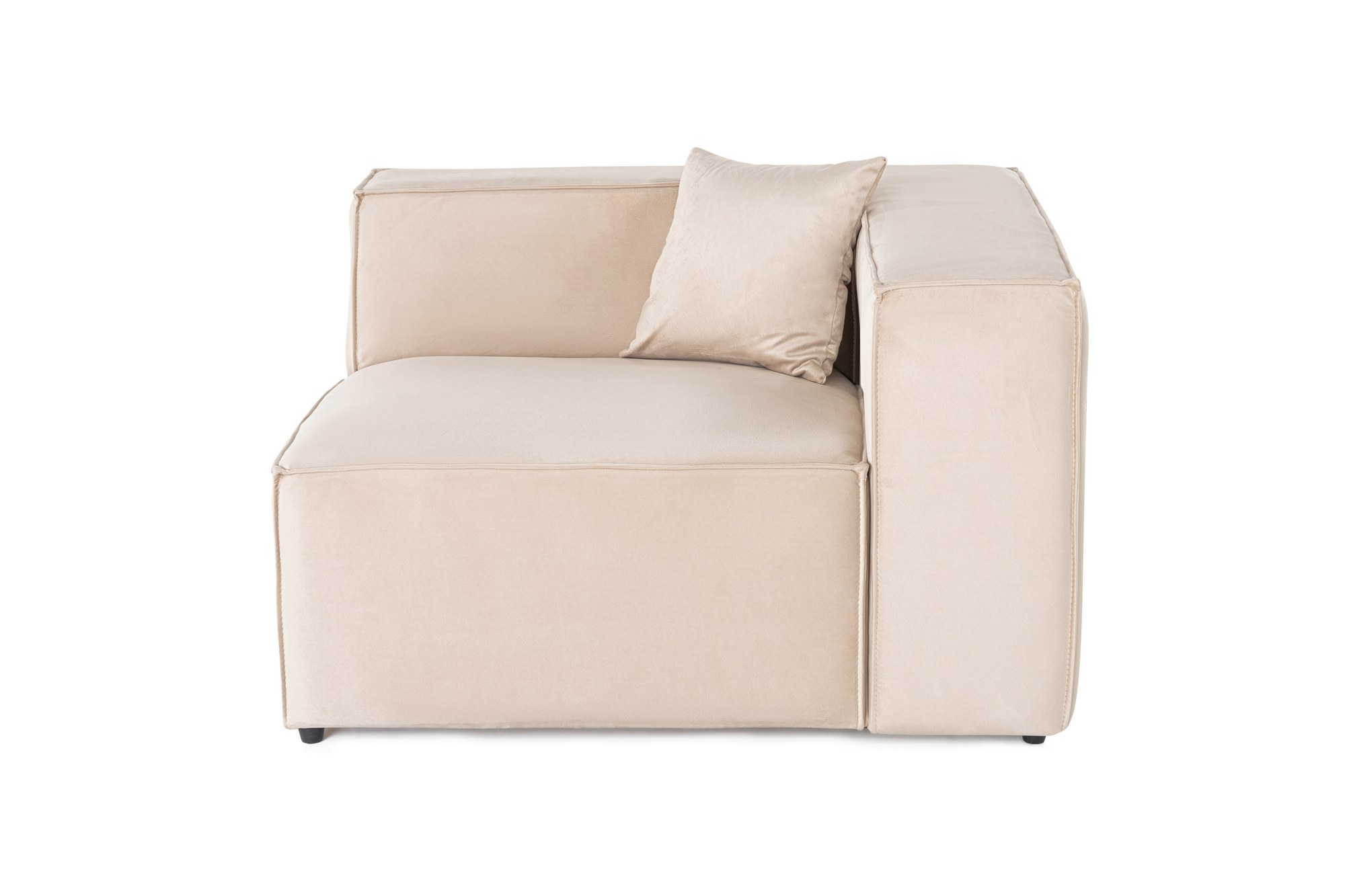 Sohva Valento Furniture Lora, 110x108cm, 1-istuttava, Cream