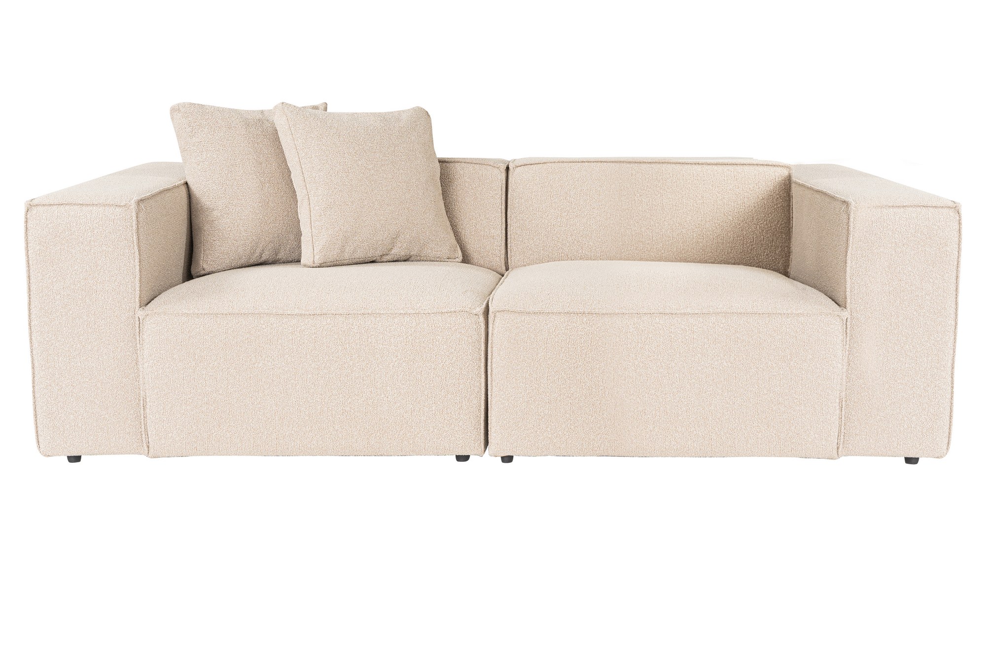 Sohva Valento Furniture Lora, 2-istuttava,220x108cm, Persikka