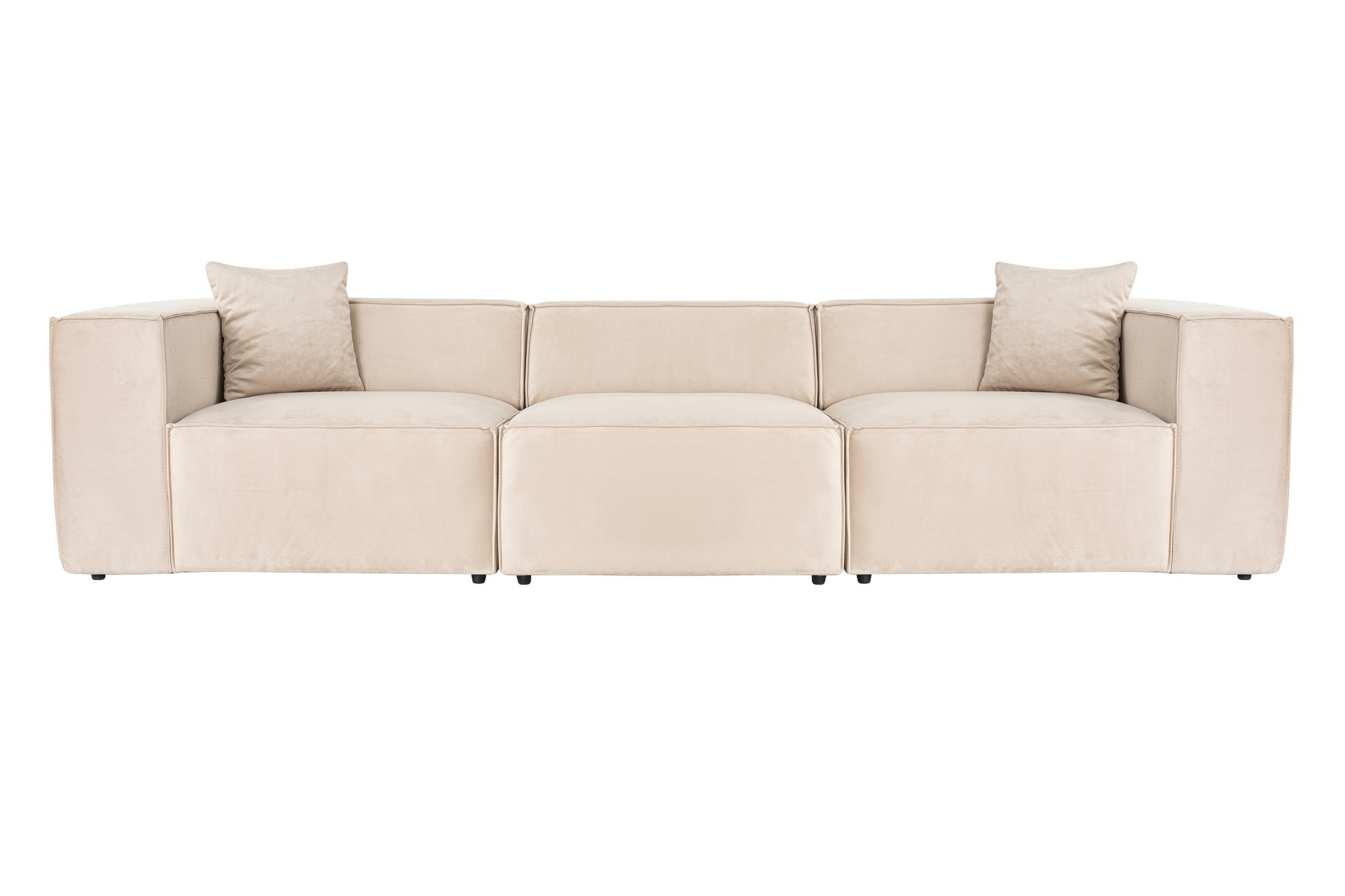 Sohva Valento Furniture Lora, 3-istuttava, Cream