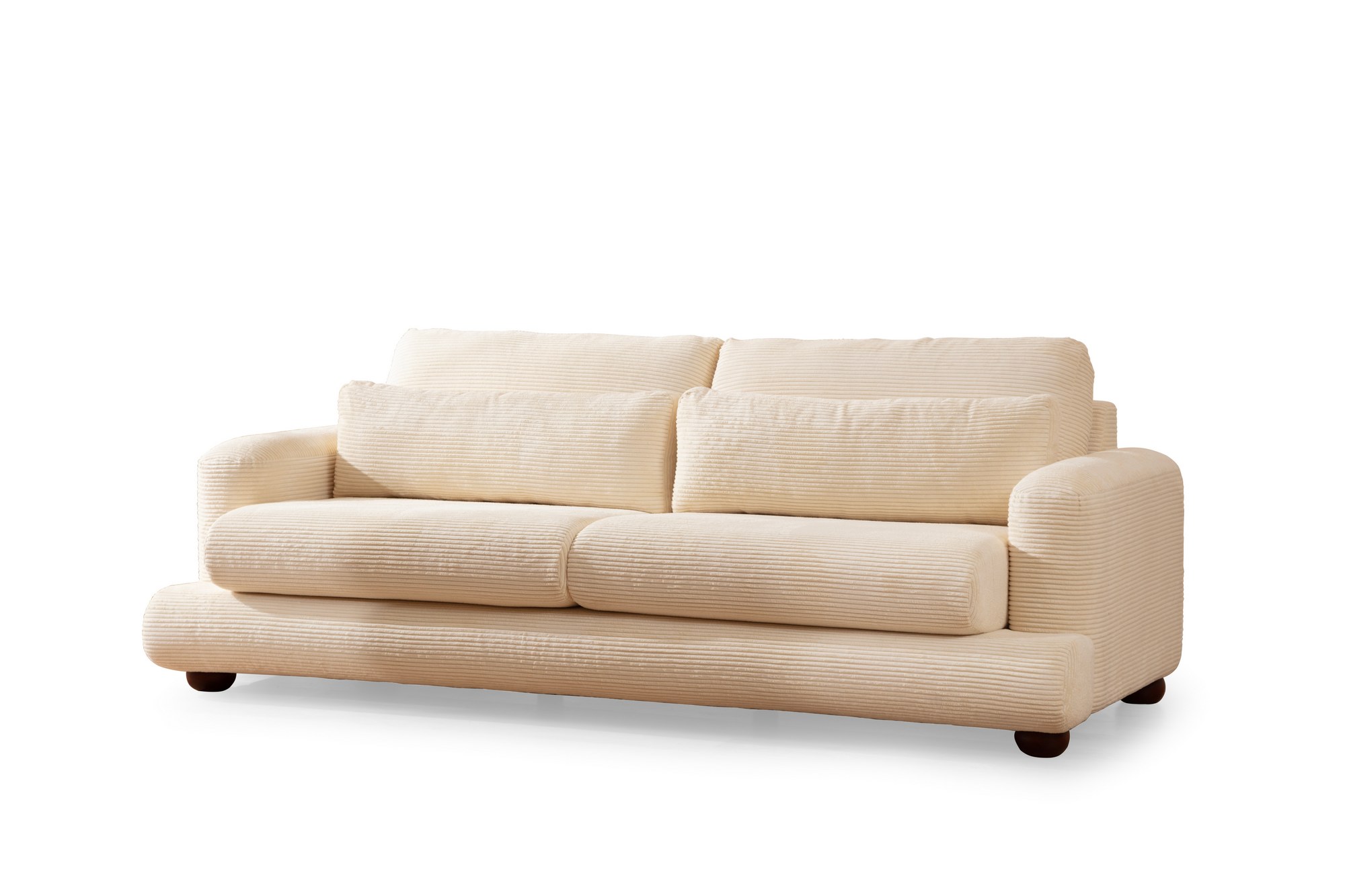 Sohva Valento Furniture River 3-istuttava beige
