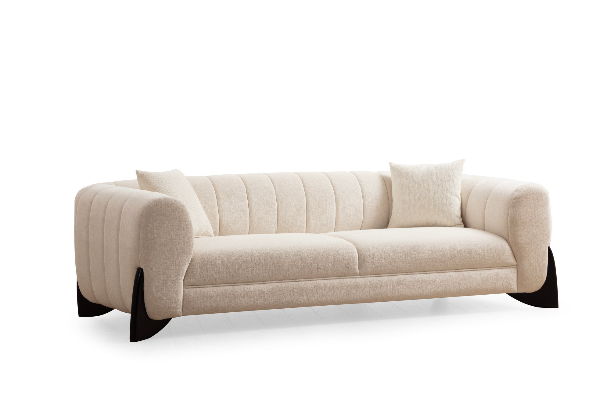 Sohva Valento Furniture Sandreo 3-istuttava valkoinen