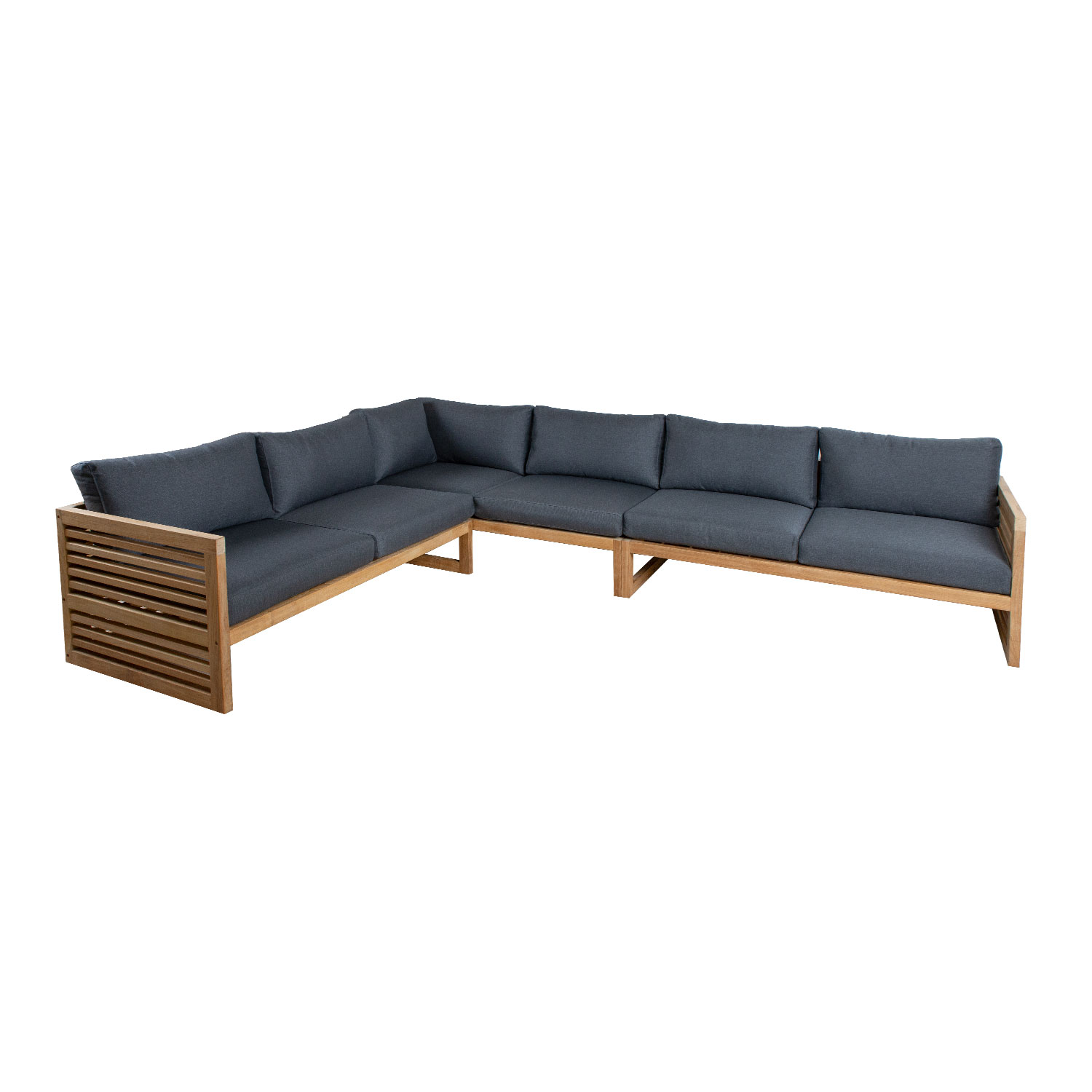 Sohva Home4You Serenity 2+2+2, 498x80x65cm, Luonnonvärinen