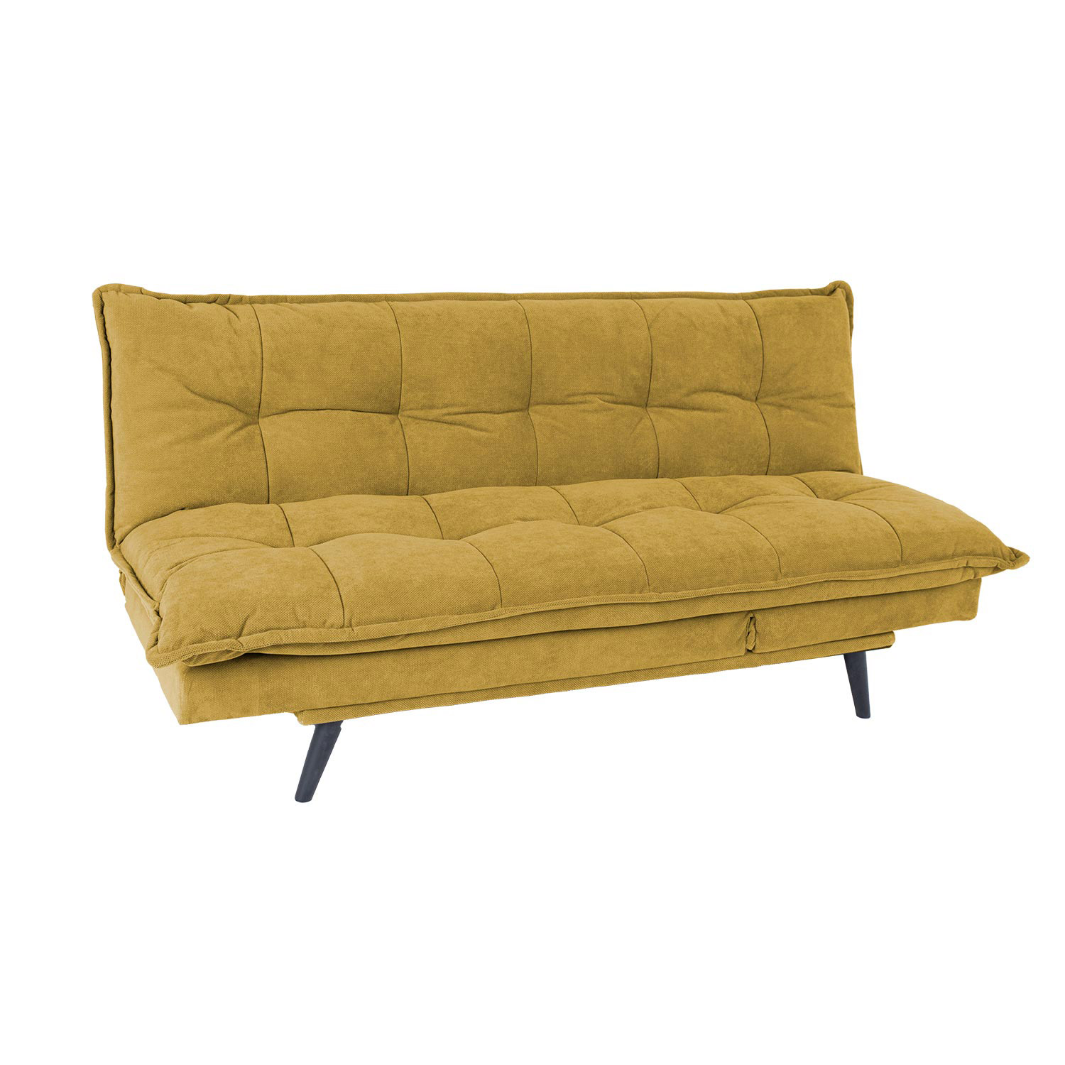 Sohva Home4You Spry, 193x92x89cm, Keltainen