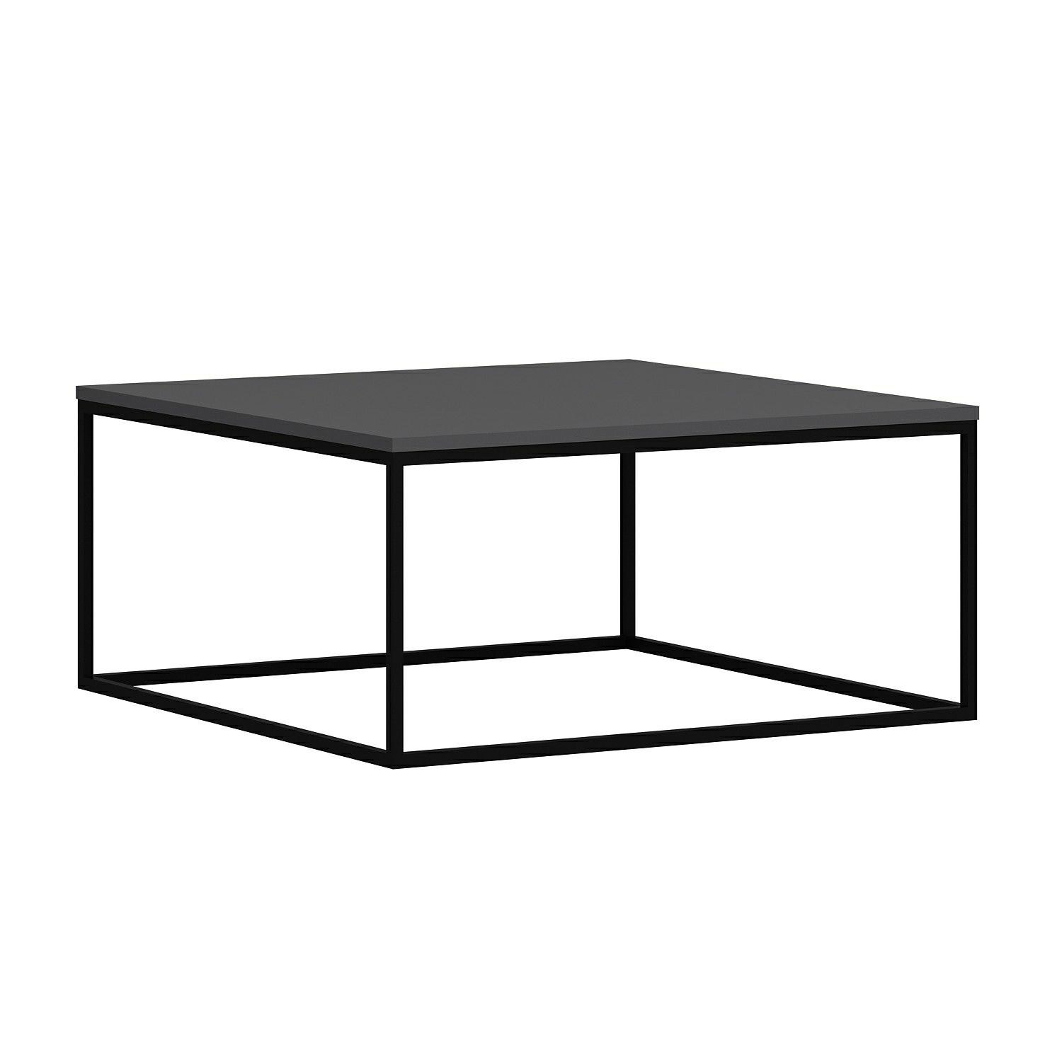 Sohvapöytä Valento Furniture Loni, 90x90cm, antiikki