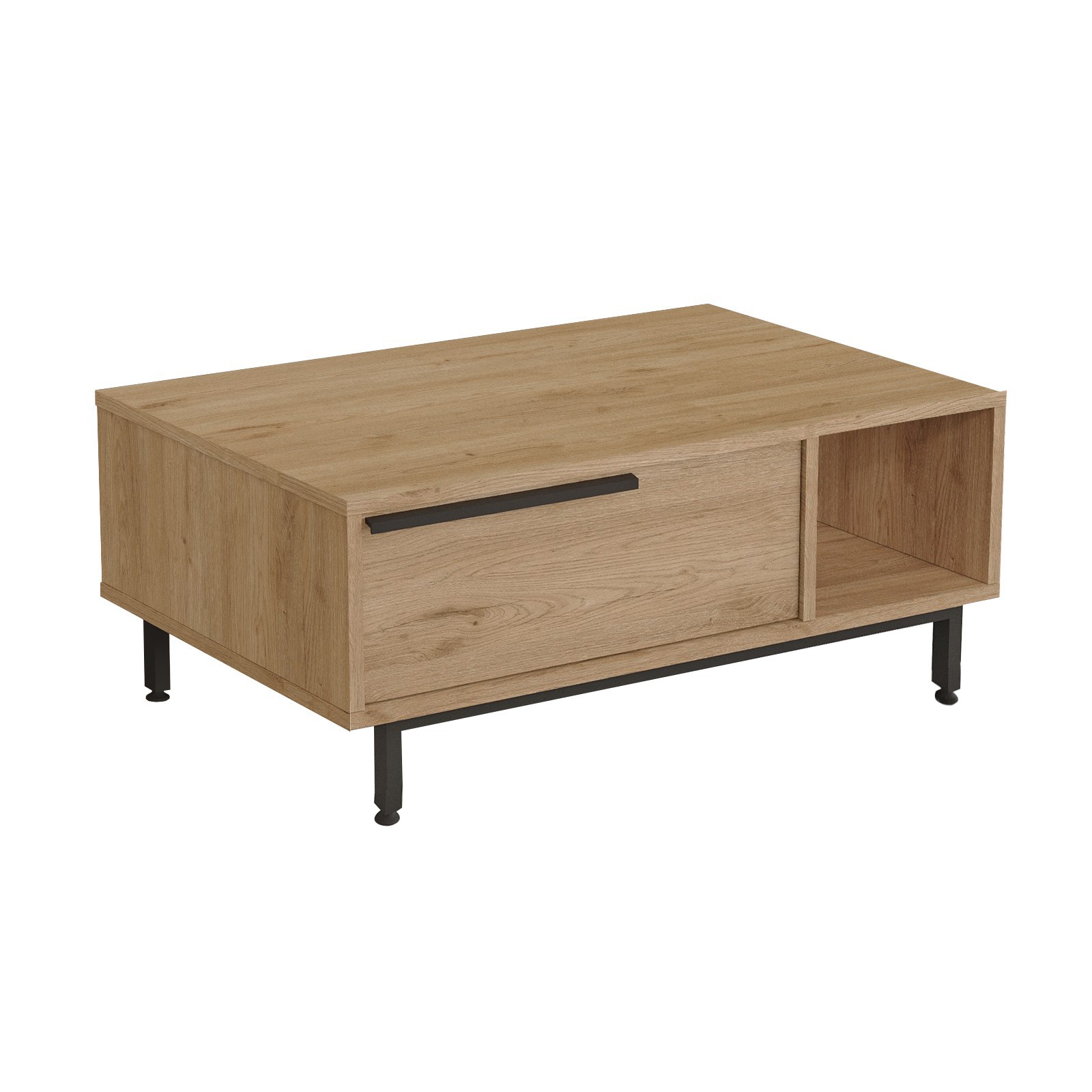 Sohvapöytä Valento Furniture ON2-S, ruskea