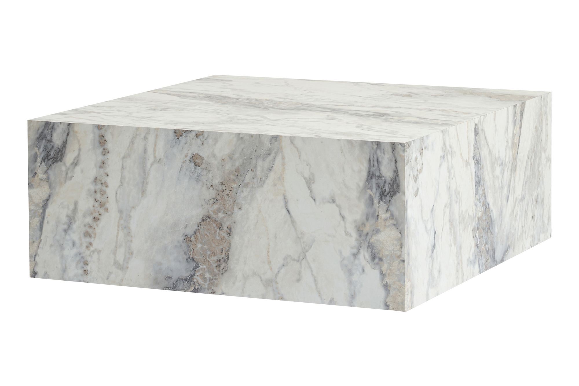 Sohvapöytä Valento Furniture Prizma, freesia-marmorijäljitelmä
