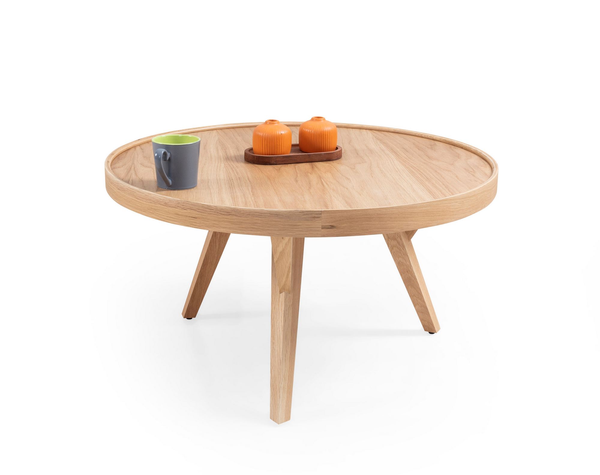 Sohvapöytä Valento Furniture Nova 80, 80x44x80 cm, tammi