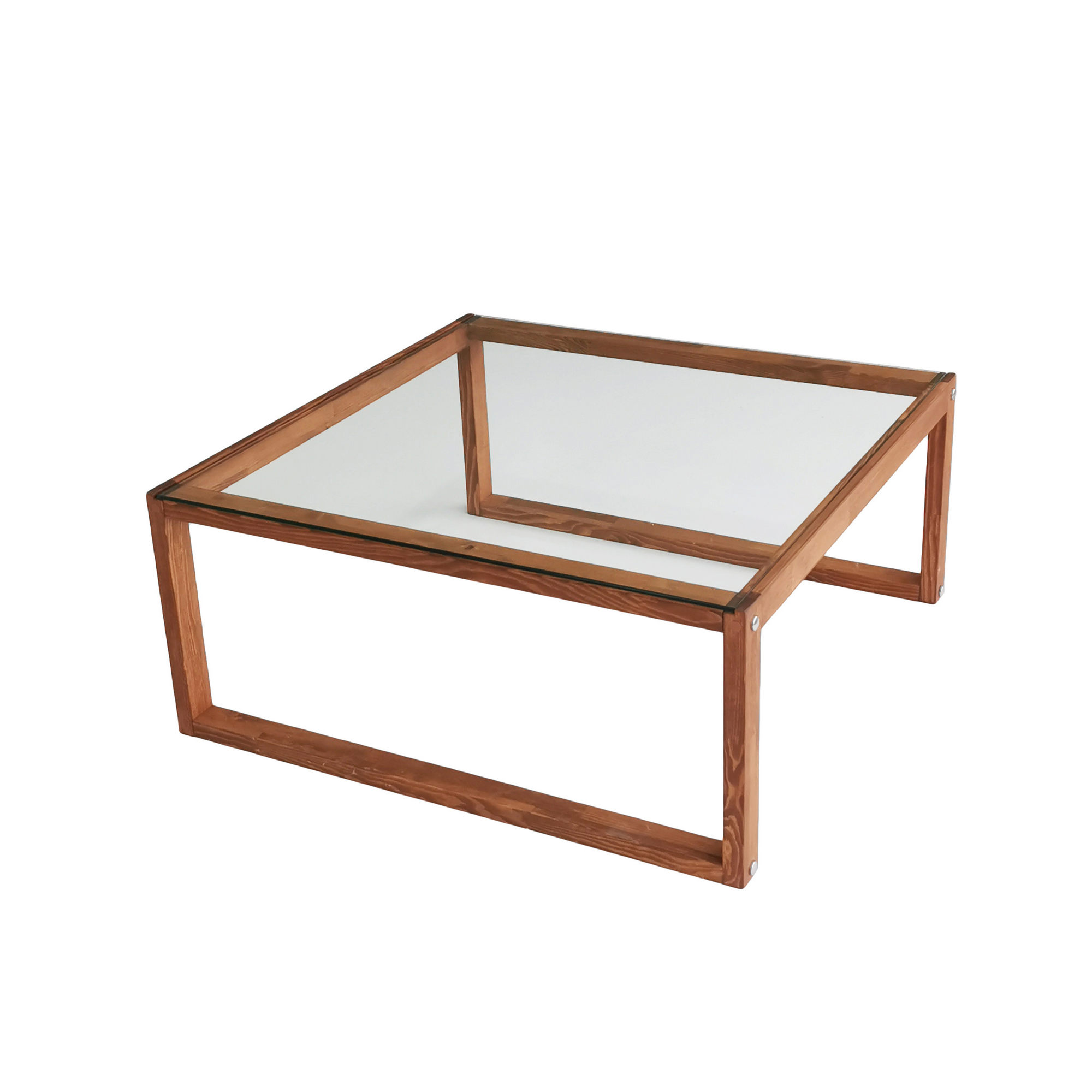 Sohvapöytä Valento Furniture Via 90x90cm puinen