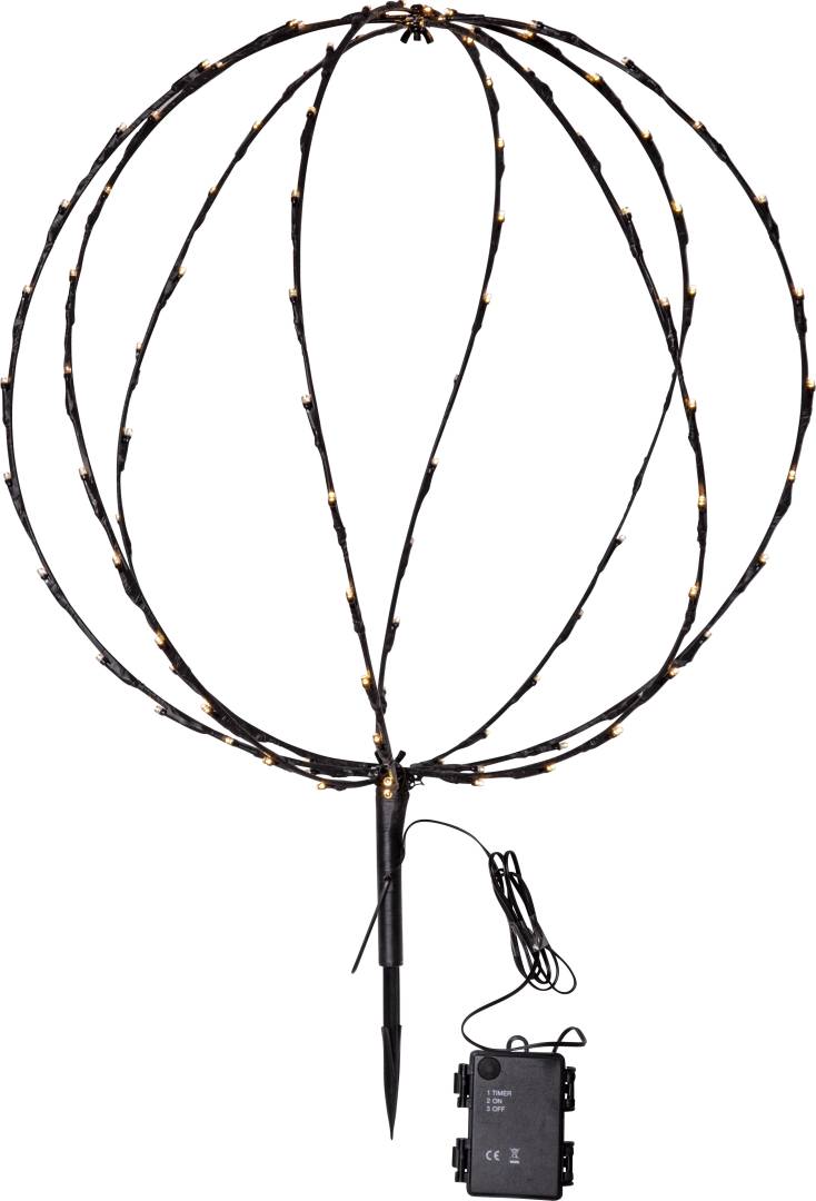 Koristepallo Star Trading Sphere, musta