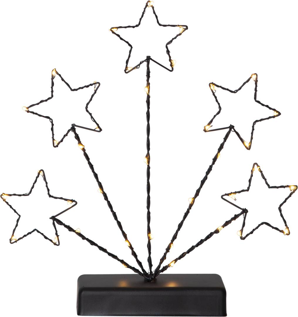 Pöytäkoriste Star Trading Stary, musta