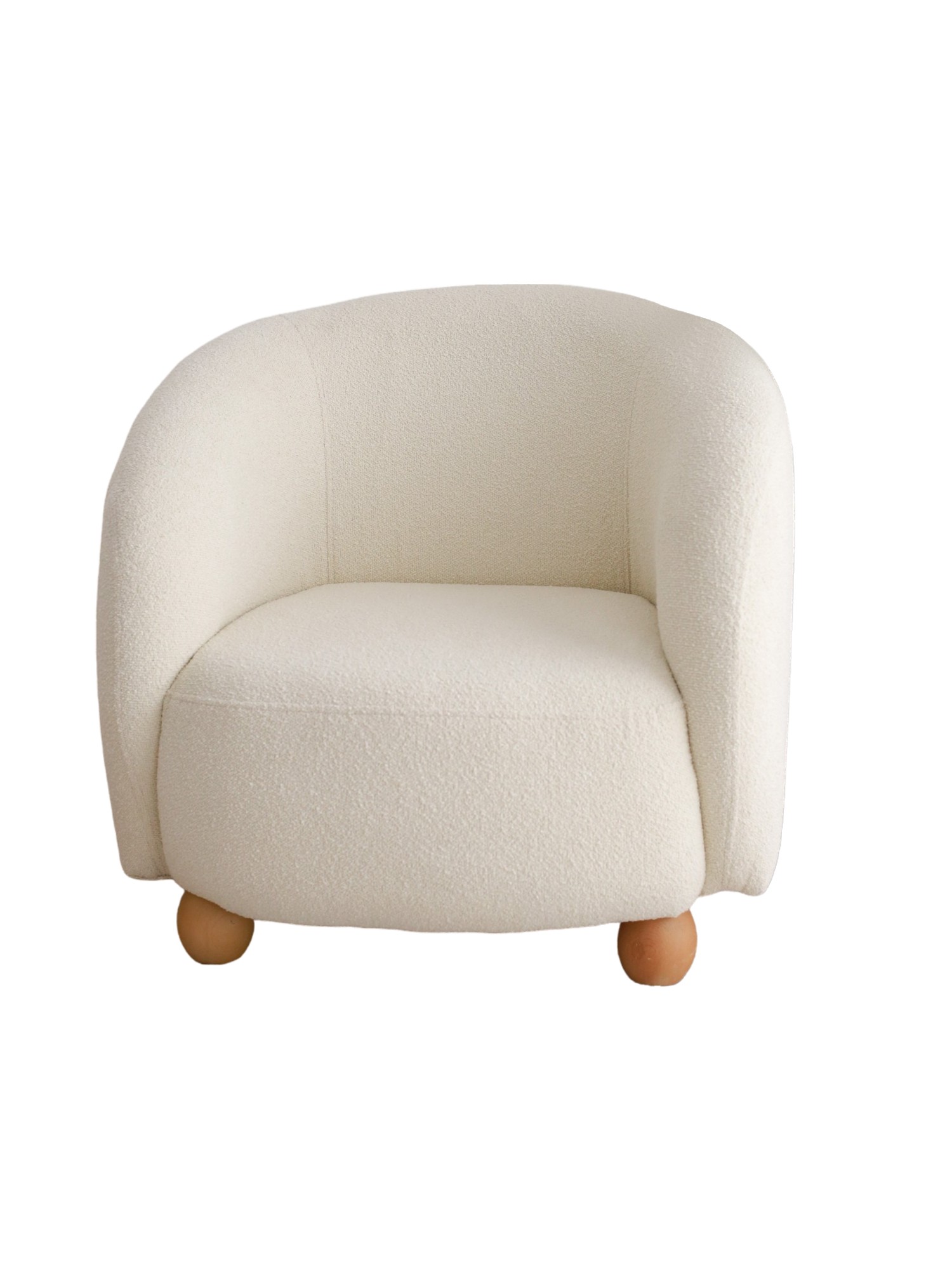 Nojatuoli Valento Furniture Slon, 82x77x80cm, valkoinen