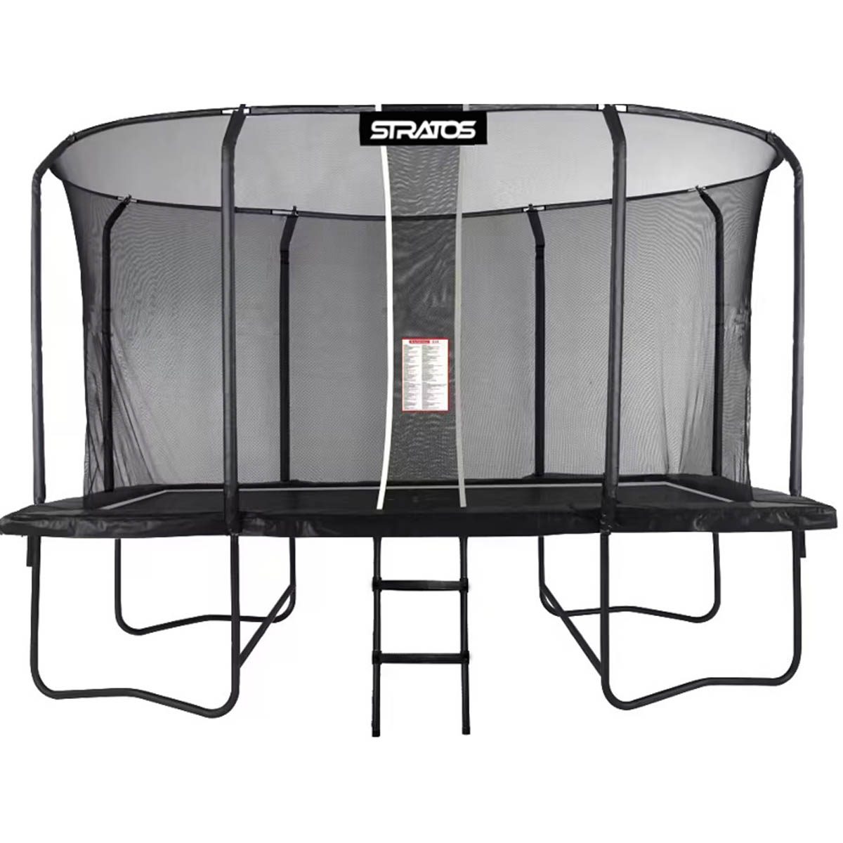 Trampoliini Stratos Premium Black Line, Suorakaide, 275x427cm