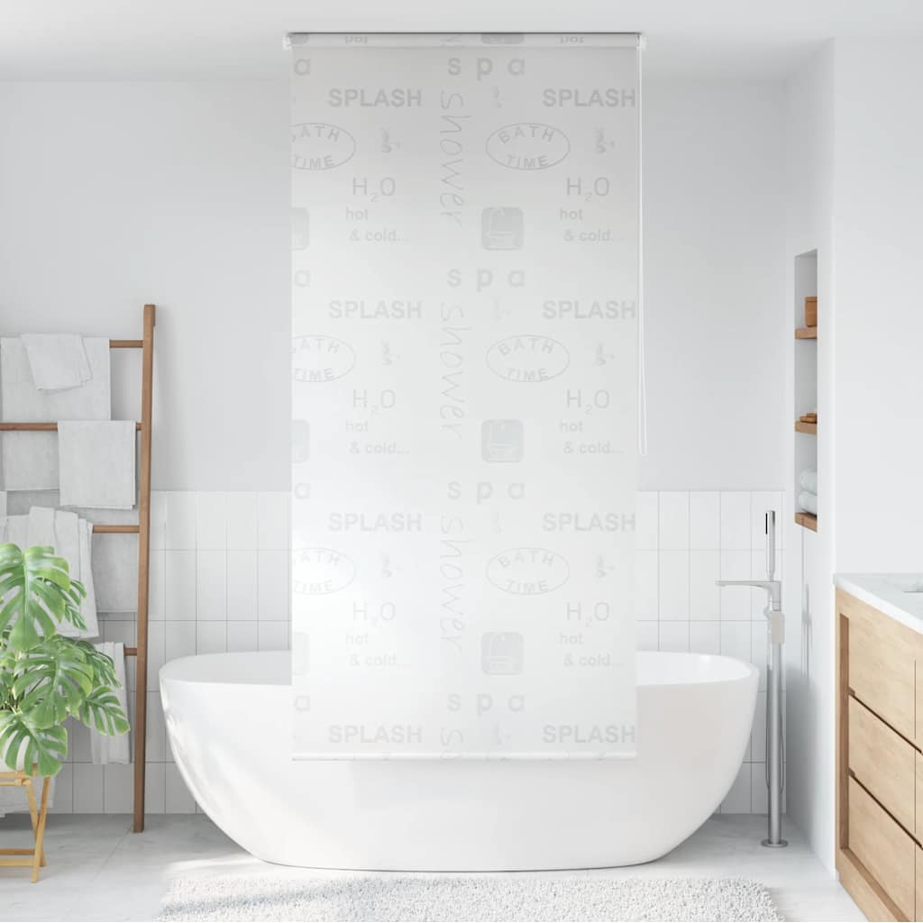 Suihkun rullaverho 100x240 cm loiske