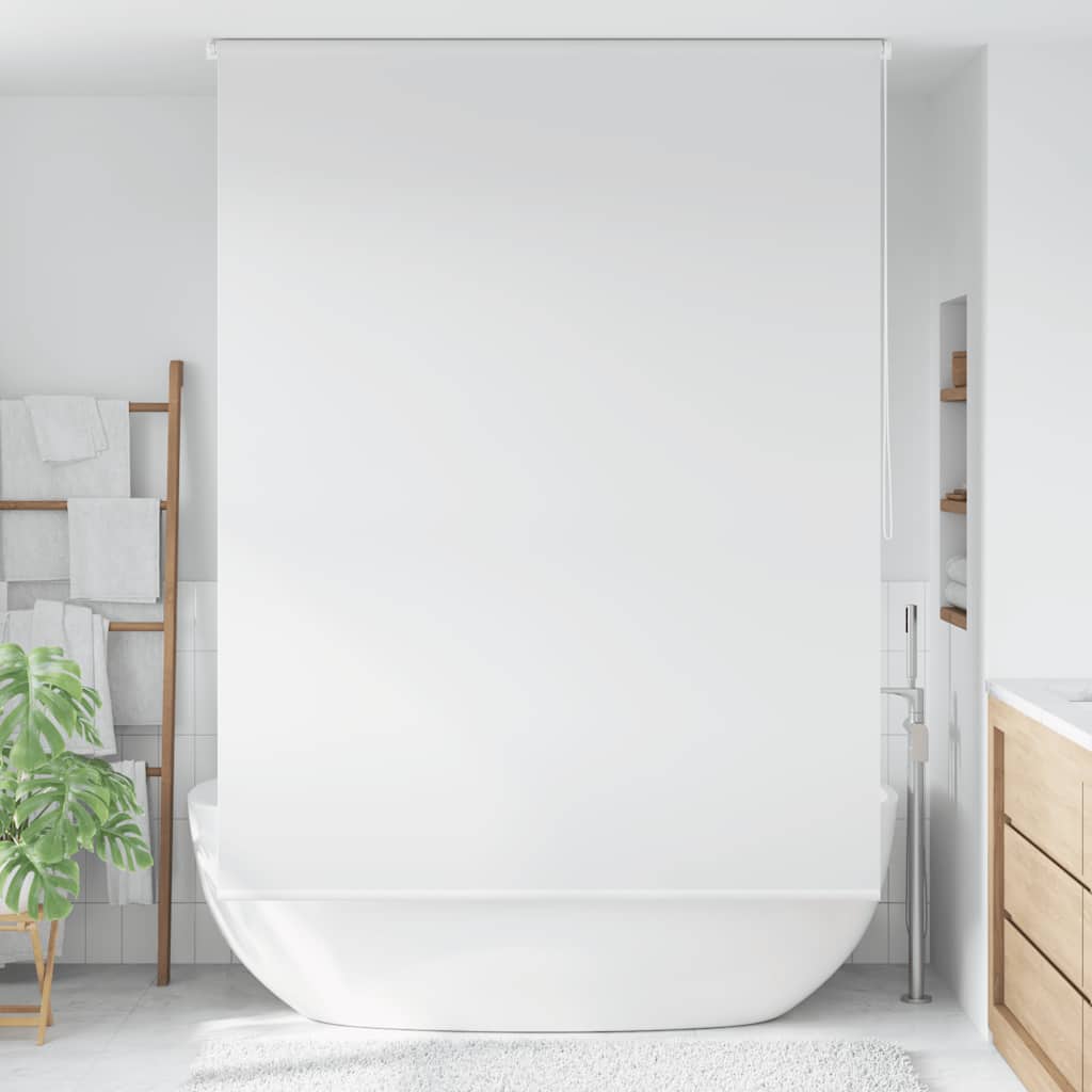 Suihkun rullaverho 160x240 cm valkoinen