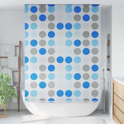 Suihkun rullaverho 160x240 cm ympyrä