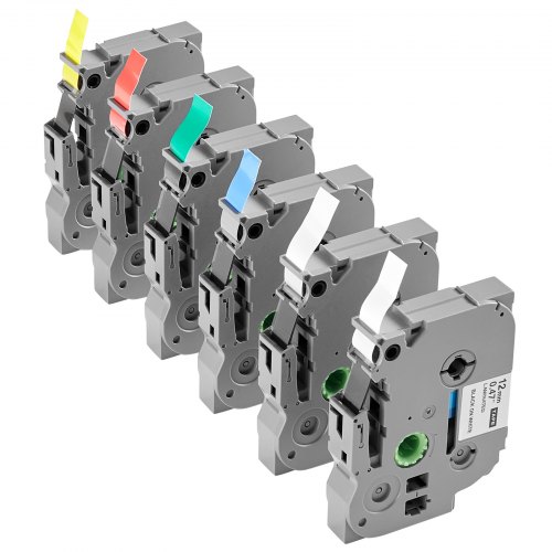 Tarratulostimen nauha North Craft, 6-pack, 12 mm, monivärinen