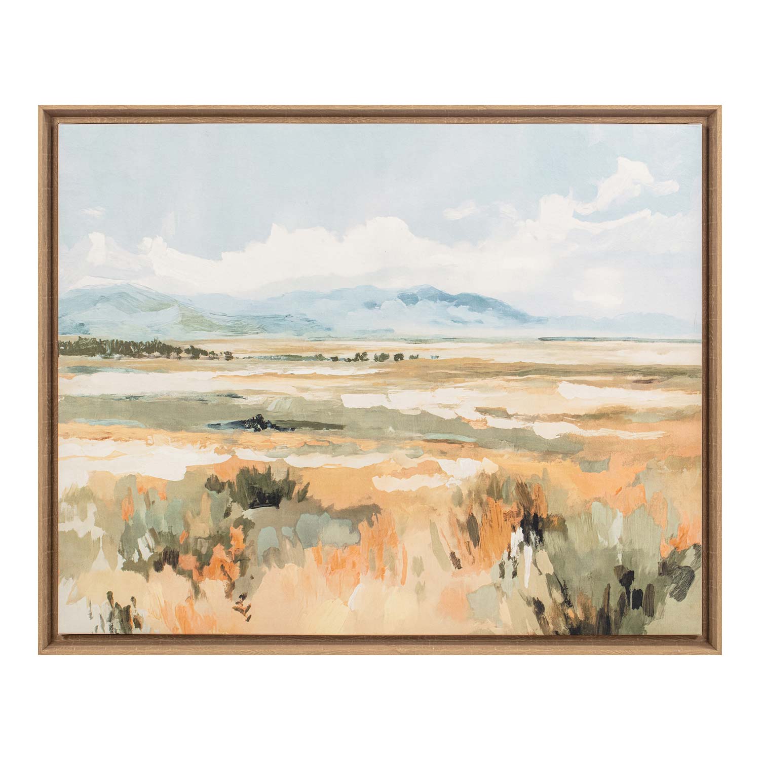 Taulu Home4You 80x100cm, Maisema, Ruskea