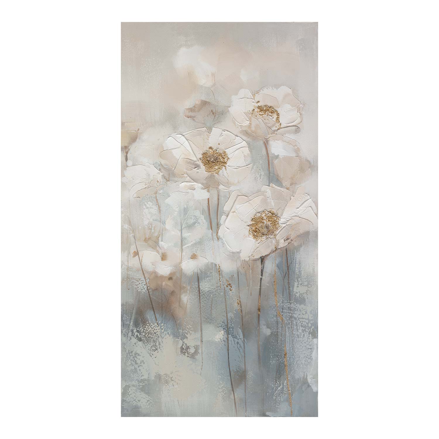 Taulu Home4You Öljyvärimaalaus, 60x120cm, Beige