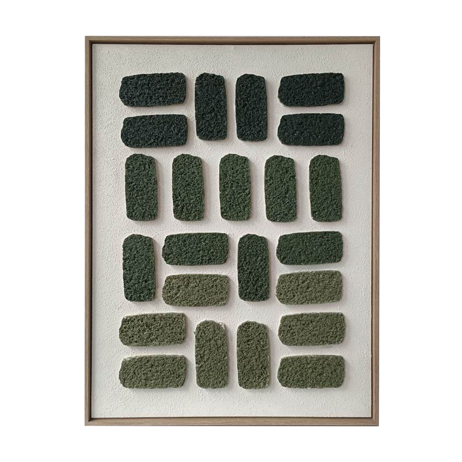 Taulu Home4You Wall Art Wally, 60x80cm, Labyrintti, Vihreä