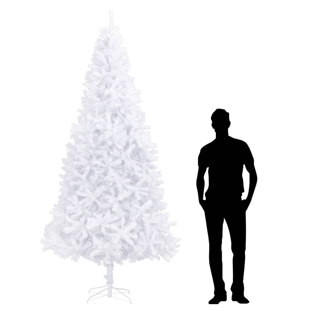Tekojoulukuusi, 300cm, valkoinen