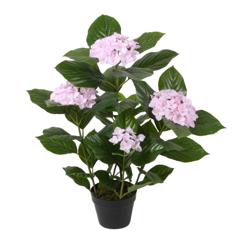 Tekokasvi Home4You Wind Hydrangera, 80 Cm, Pinkki