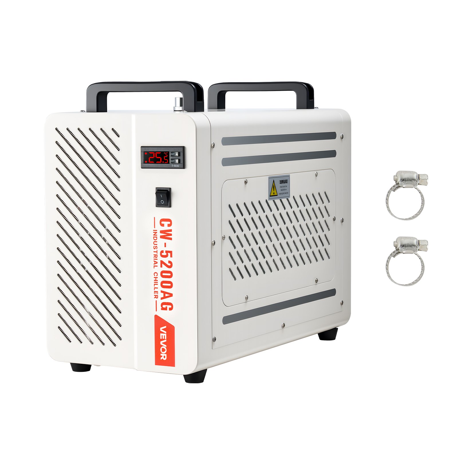 Teollisuusvesijäähdytin North Craft CW-5200AG, 1600W, 7L, 13 L/min, valkoinen
