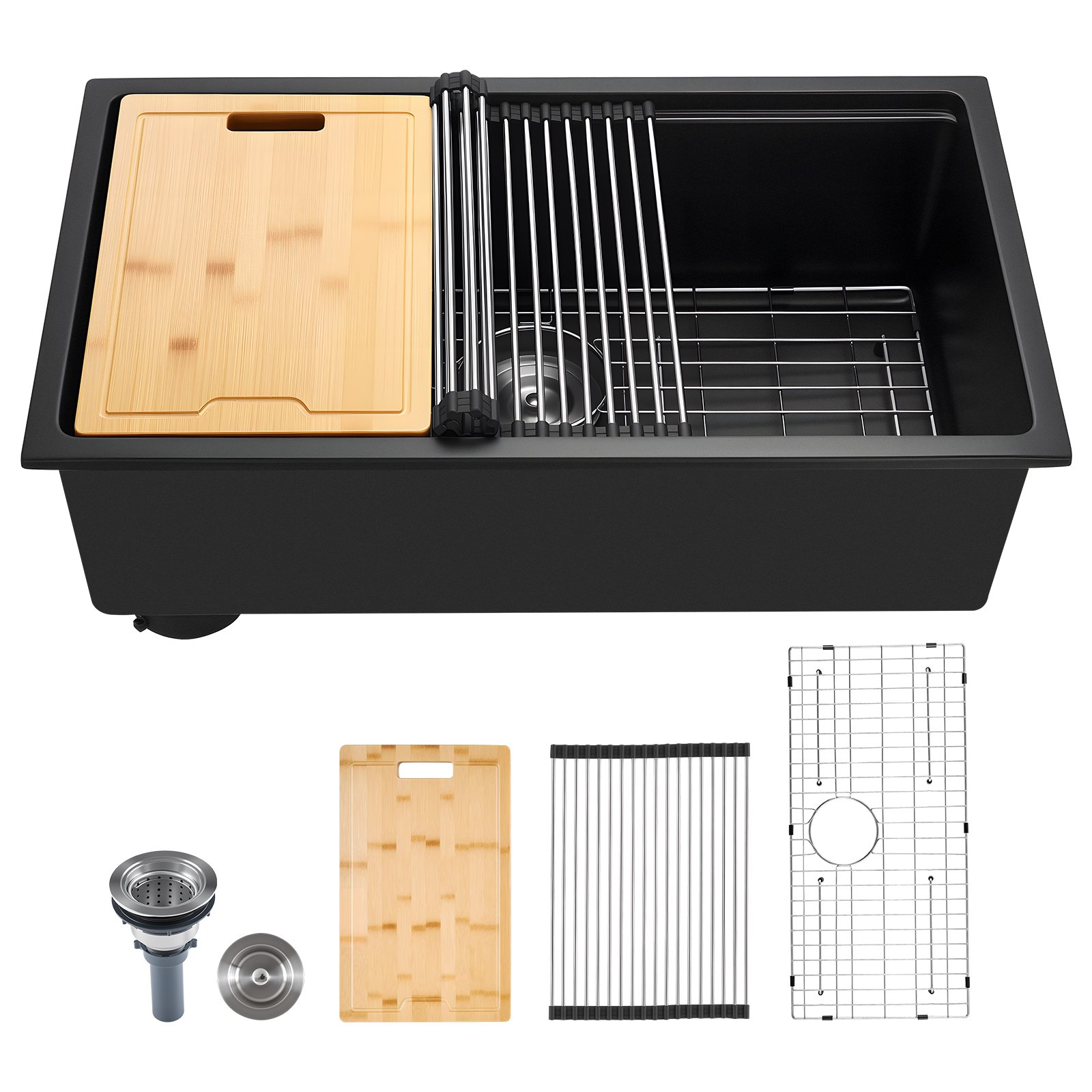 Tiskiallas North Craft Workstation, 76cm, Musta