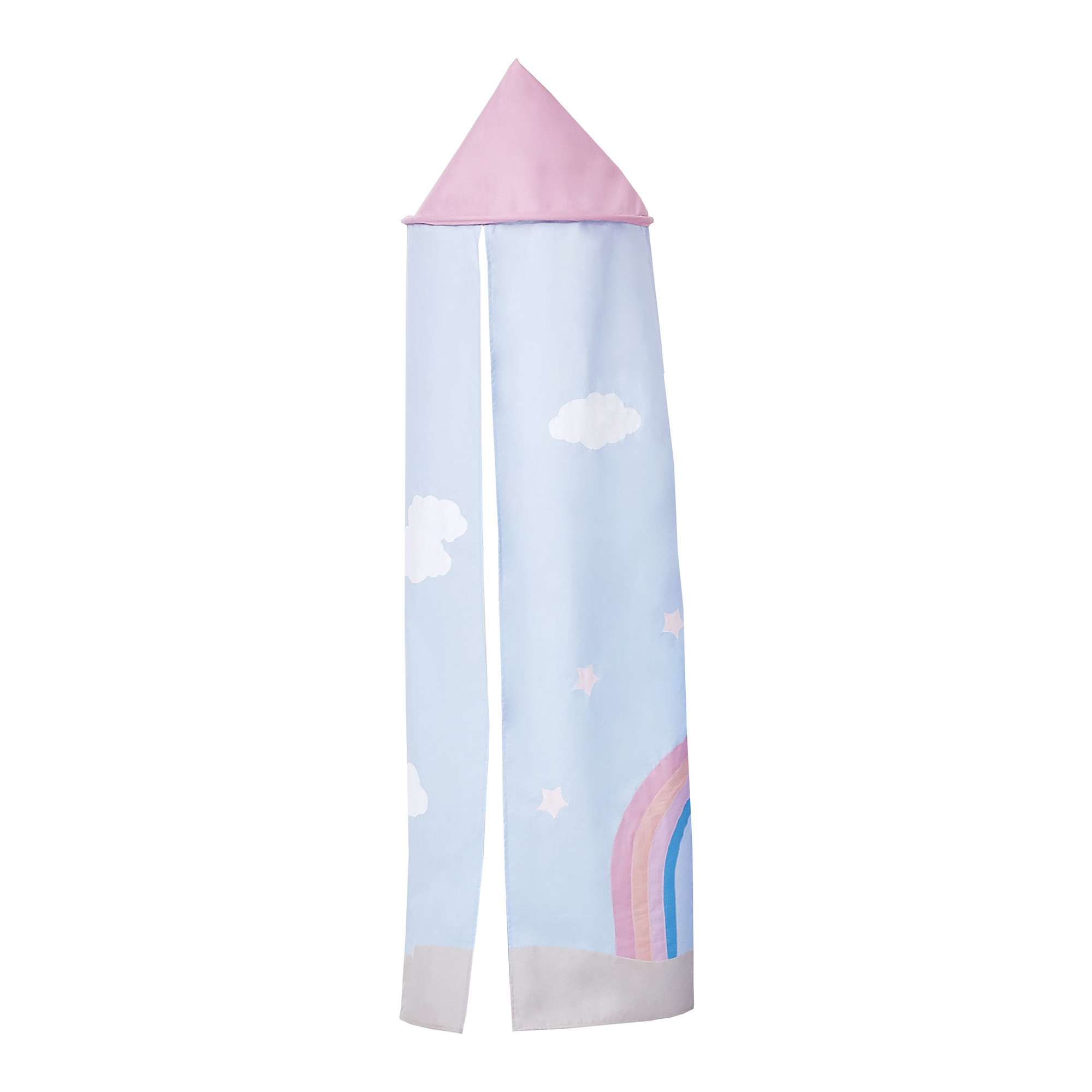 Torni Hoppekids Unicorn, 45x45x185cm, monivärinen