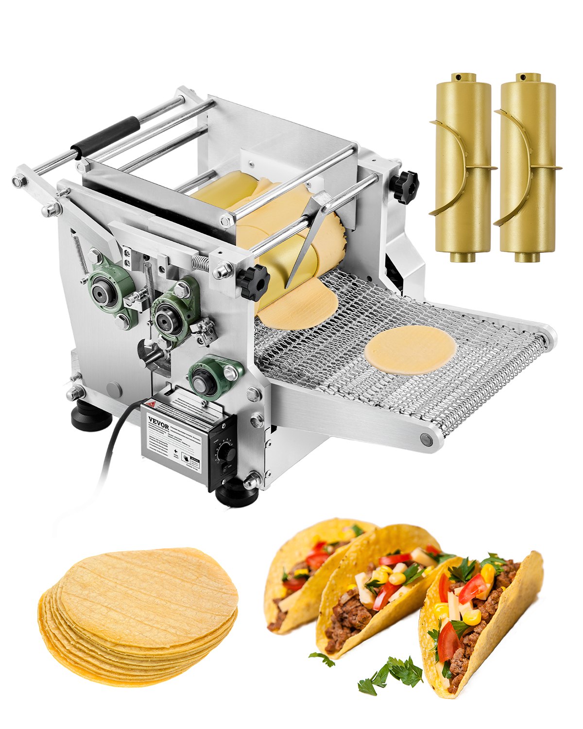 Tortillakone North Craft YF-YM08, 710x490x450 mm, Sähköinen, Kulta