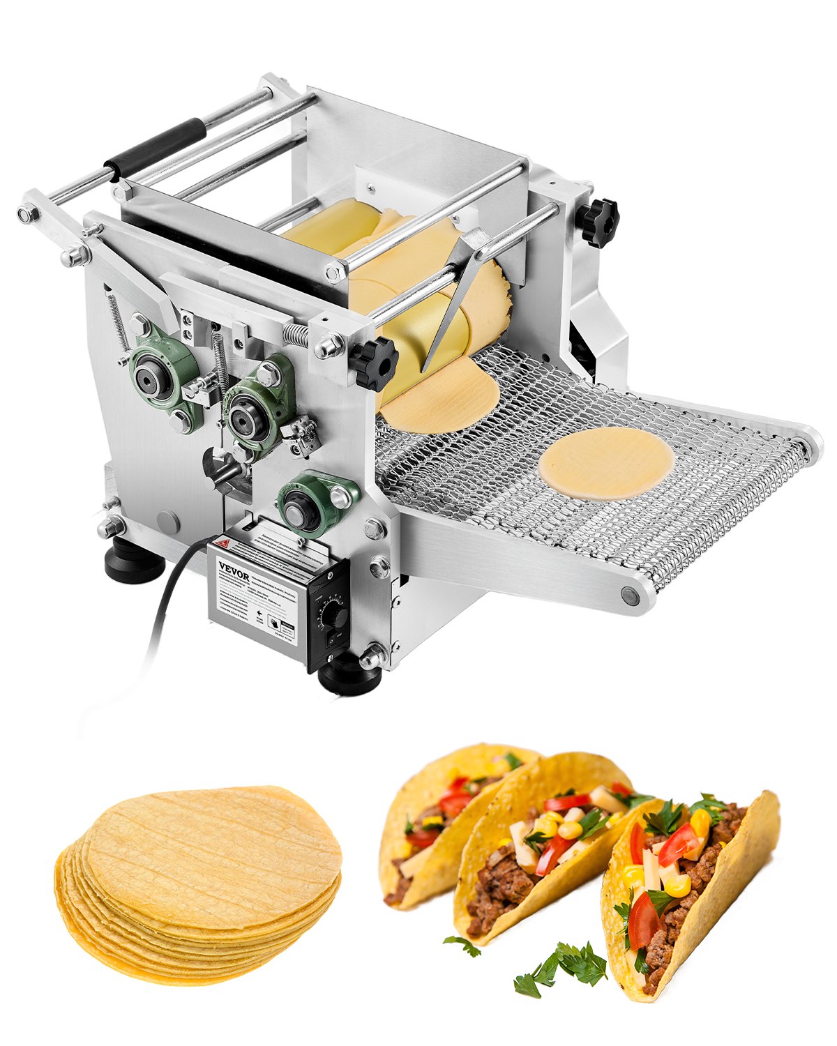 Tortillakone North Craft YF-YM08, Sähköinen, Teflonpinnoite, Kulta