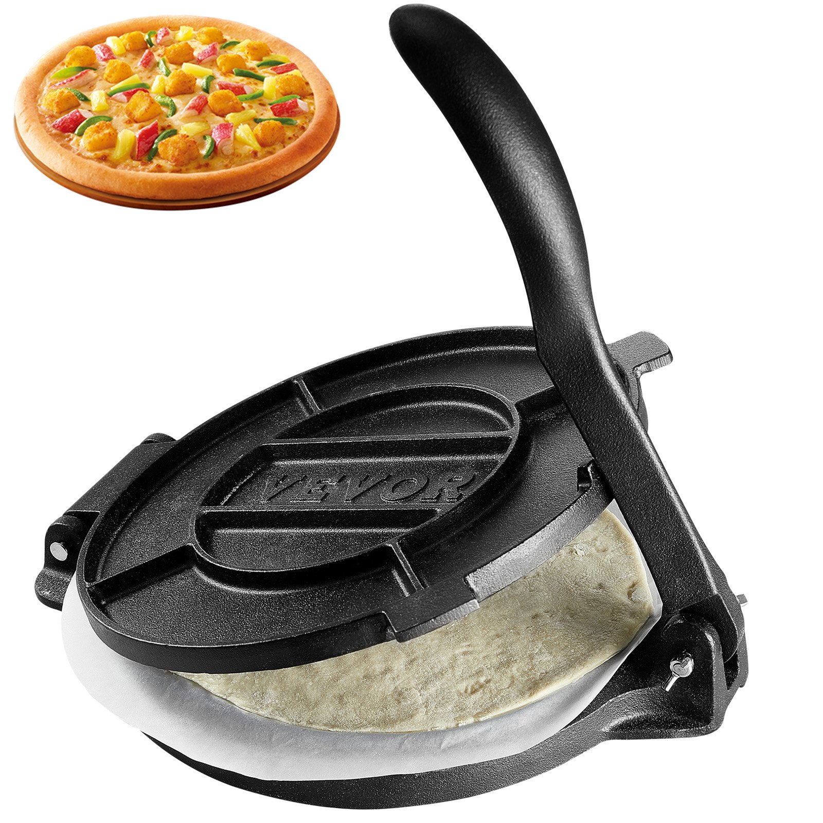 Tortillapuristin North Craft HES250, 25x31cm, valurauta