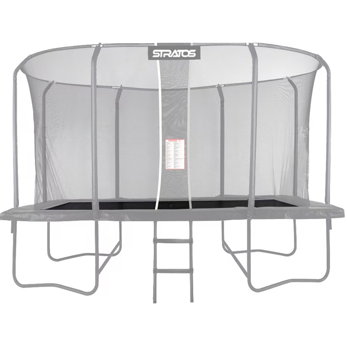Trampoliinin Matto Stratos Premium Black Line, Suorakaide Trampoliini, 277x477cm
