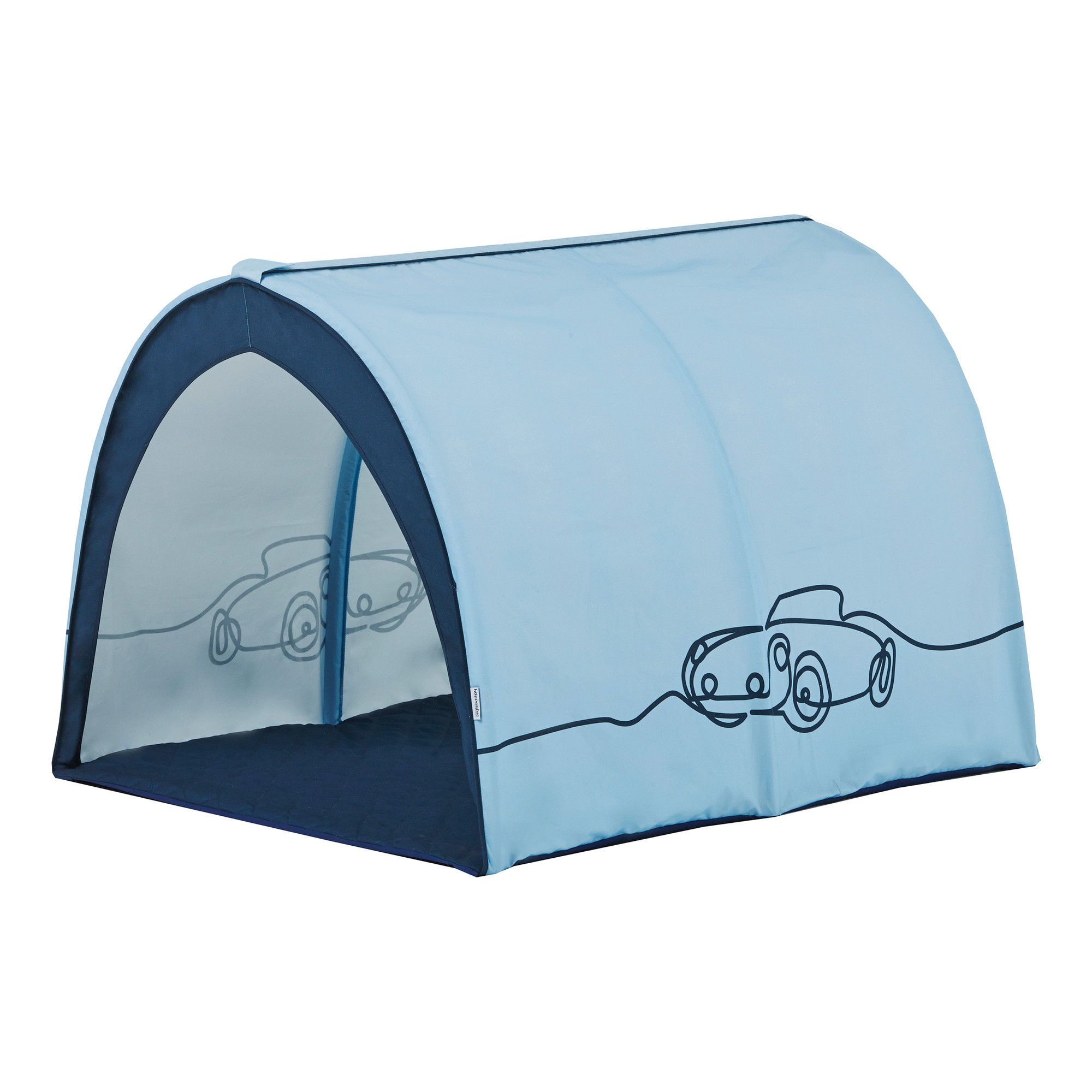 Tunneli Hoppekids Autot, 102x73x90cm, Sininen